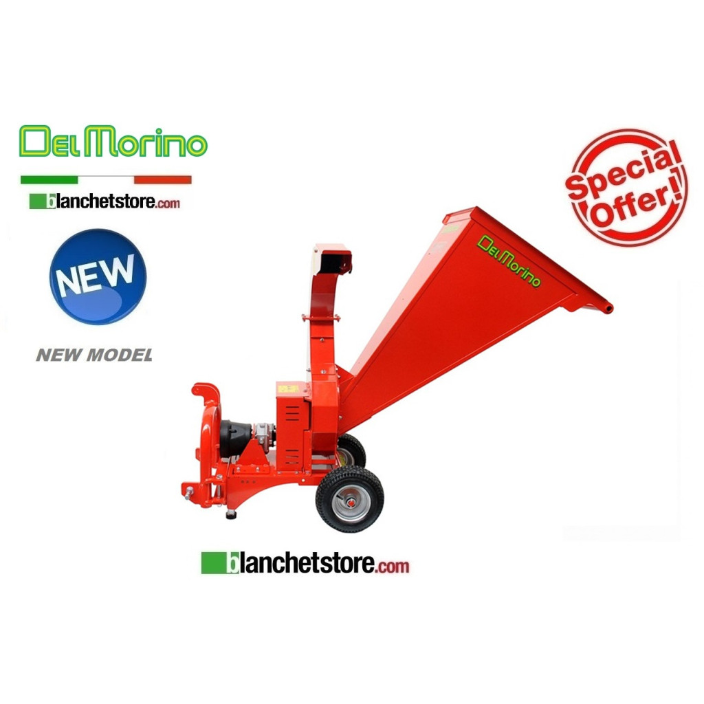 Shredder tractor-mounted Del Morino Scutum 3P 3-point hitch 10-45 HP