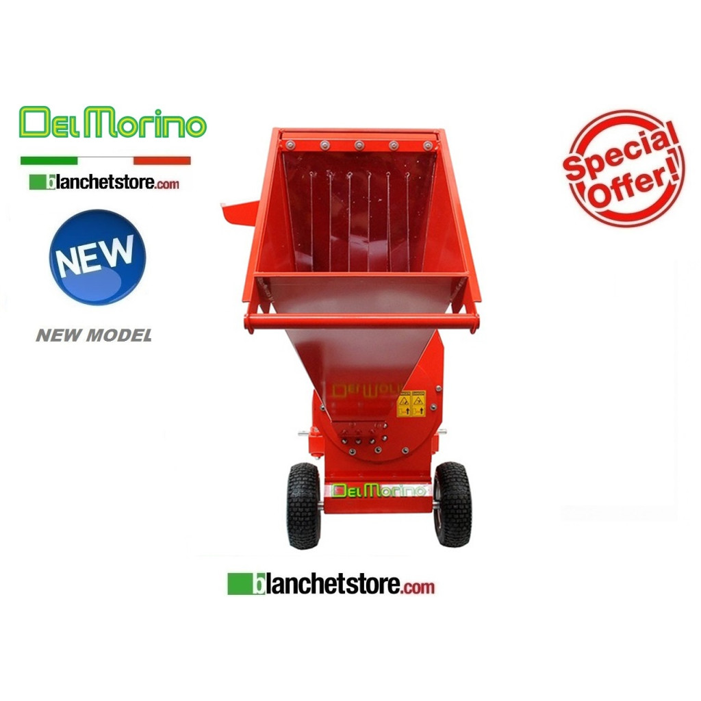 Shredder tractor-mounted Del Morino Scutum 3P 3-point hitch 10-45 HP