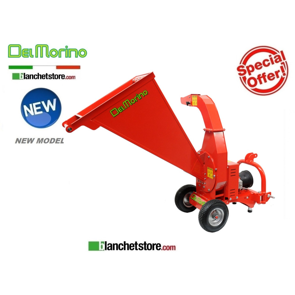 Shredder tractor-mounted Del Morino Scutum 3P 3-point hitch 10-45 HP