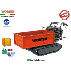 MINI TRANSPORTEUR Wortex SFL500 Loncin G252F 500 KG Basc.Man.