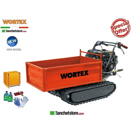 MINI TRANSPORTEUR Wortex SFL500 Loncin G252F 500 KG Basc.Man.