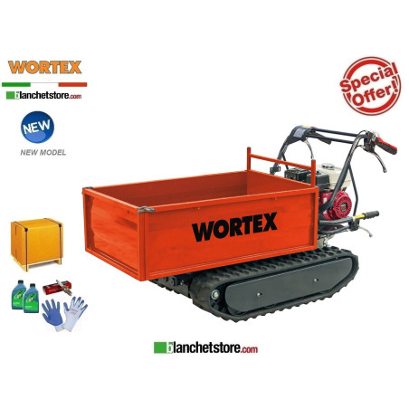 Wheelbarrow Wortex SFH500 Honda GX200 500 KG Manual Overt.