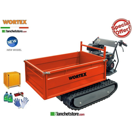 MINI TRANSPORTEUR Wortex SFL500 HS Loncin G210F 500 KG Basc.Hidr