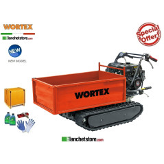 MINI TRANSPORTEUR Wortex SFL500 E Loncin G252FD 500 KG Basc.Manuel. Demarrage electrique