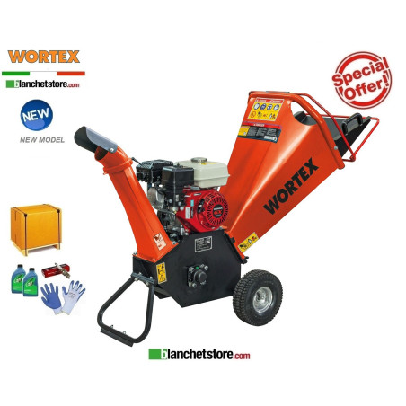 Biotrituratore a benzina Wortex Drake D200/80H Honda GX200