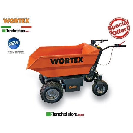 MOTOCARRIOLA DUMPER Wortex MD 500 E Elettrica 500 KG Rib.Manual