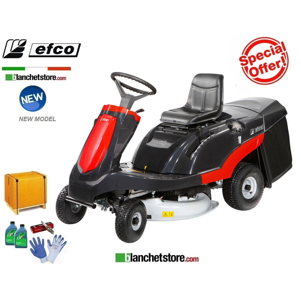 Rider Efco Zephyr 72/113 H hydrostatic 344cc tractor 4 in 1