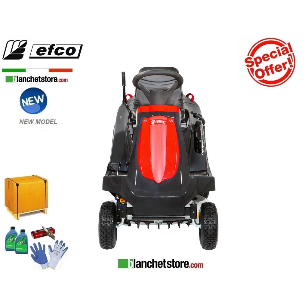 Rider Efco Zephyr 72/113 H hydrostatic 344cc tractor 4 in 1