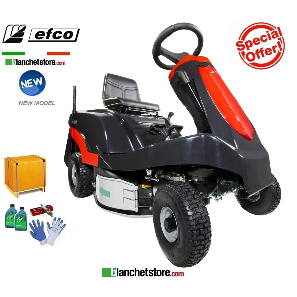 Rider Efco Zephyr 72/113 H hydrostatic 344cc tractor 4 in 1