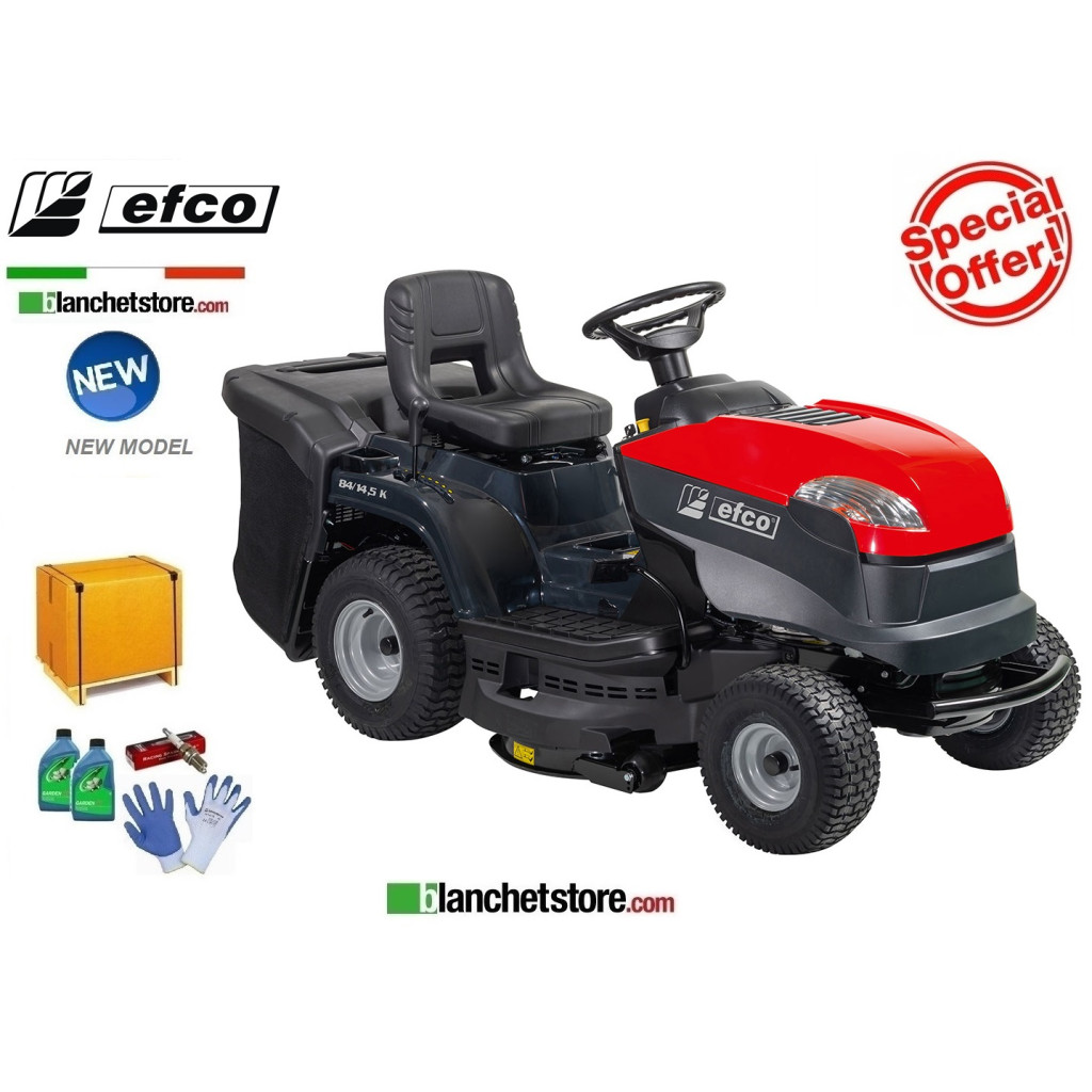 Tracteur a gazon Efco EF 84/14,5 K Hydrostatique 432cc Coupe 84cm