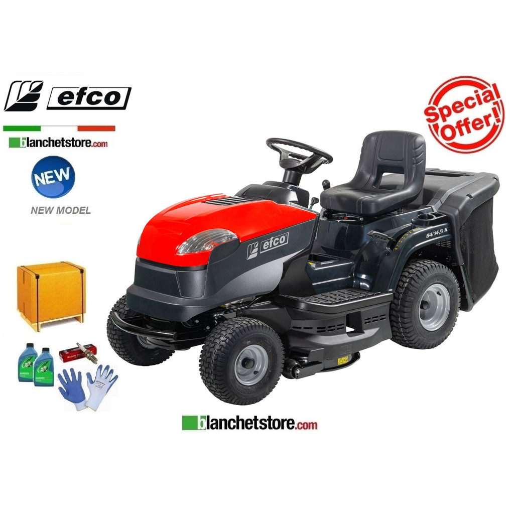 Tracteur a gazon Efco EF 84/14,5 K Hydrostatique 432cc Coupe 84cm