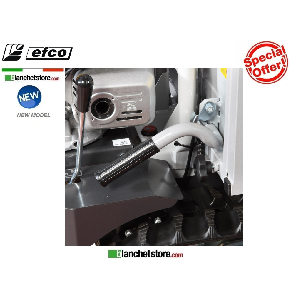 Brouette a chenilles Efco TN 3400K avec ridelles extensible Capacité 350Kg Moteur Emak K655 OHV