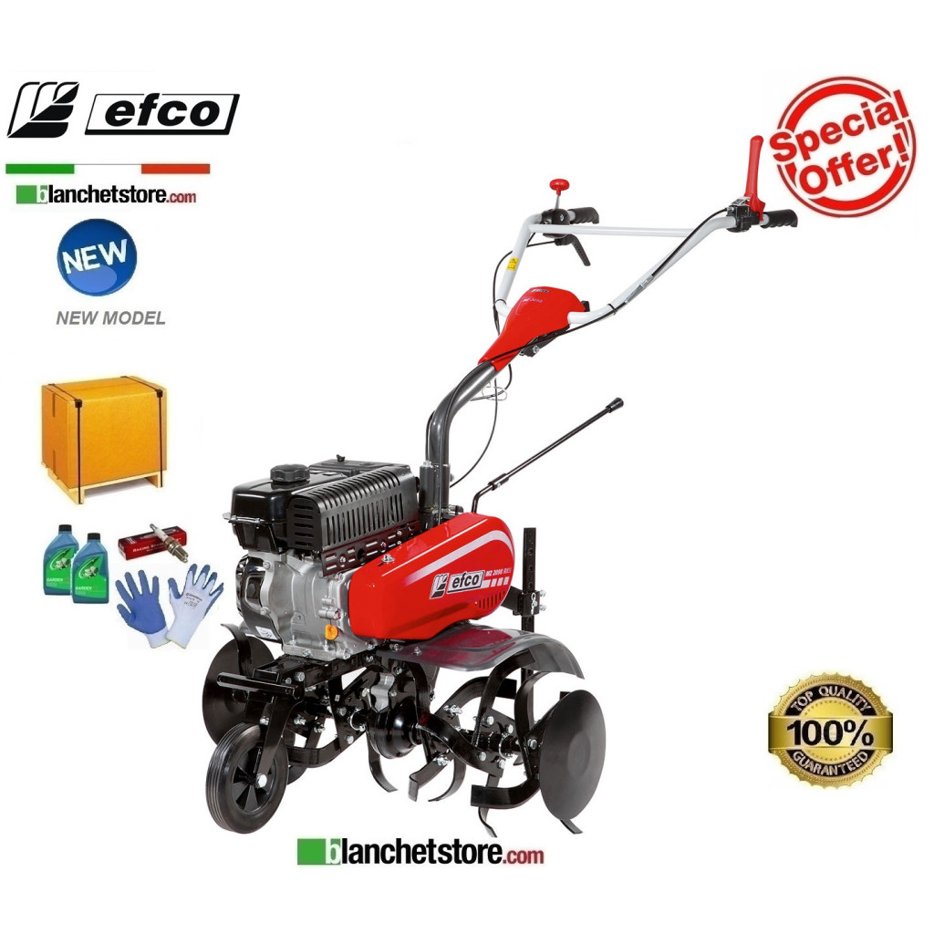 Motozappa Efco MZ 2098 RKS completa di fresa 85cm Motore Emak K800 HC OHV 182cc