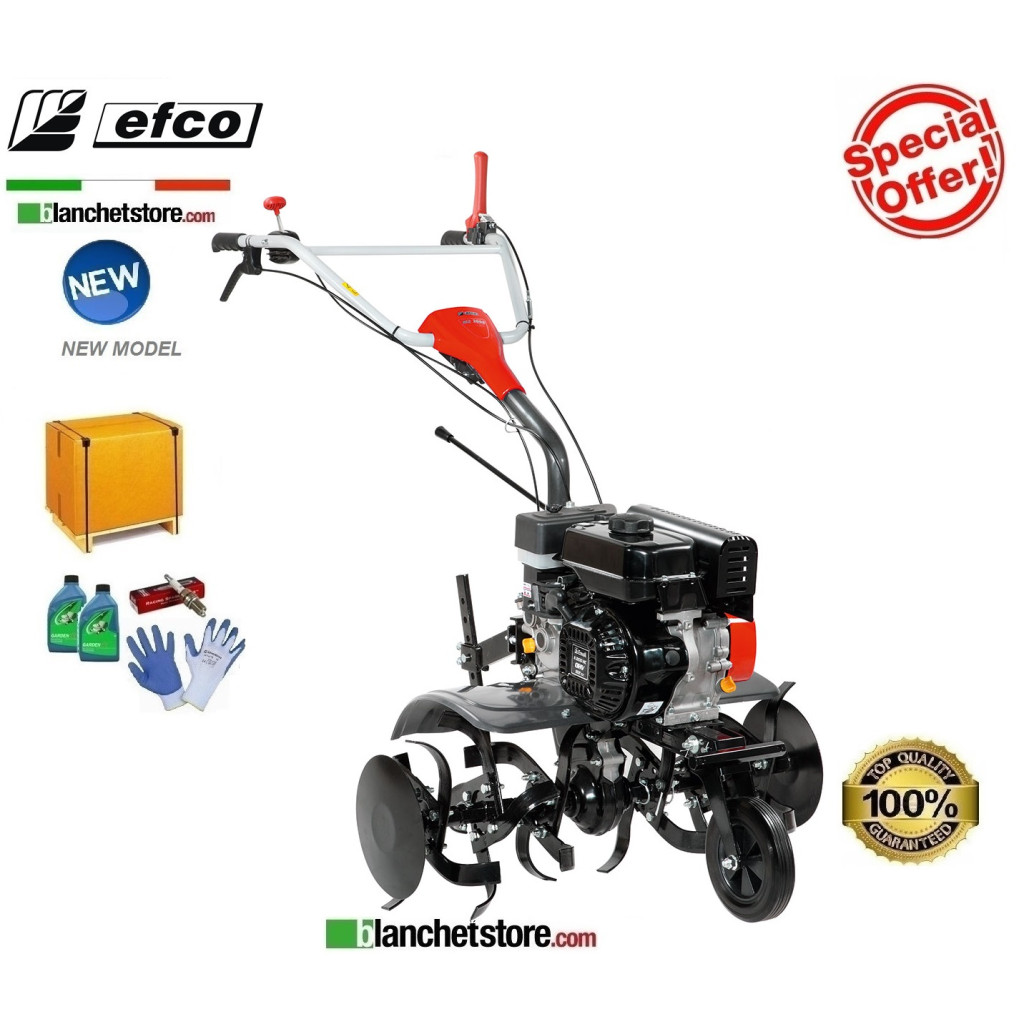 Motobineuse Efco MZ 2098 RKS complète de fraise 85cm moteur Emak K800 HC OHV 182cc