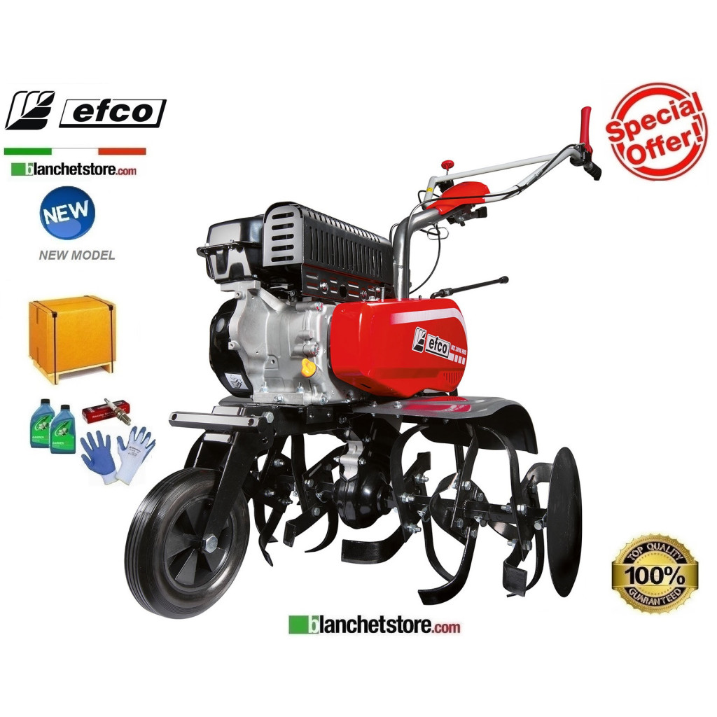 Motobineuse Efco MZ 2098 RKS complète de fraise 85cm moteur Emak K800 HC OHV 182cc