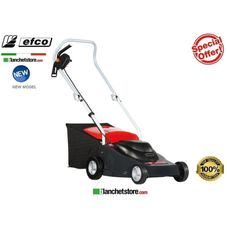 Rasaerba elettrico Efco PR 40 S Motore elettrico 220Volt - 1300Watt Taglio 38 cm Sacco Lt. 40