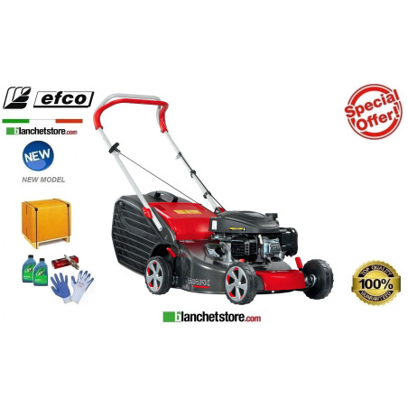 Tondeuse à gazon Thermique Efco LR 44 PK Comfort Moteur Emak K 450 OHV Largeur de coupe 41 cm Sac Lt. 60