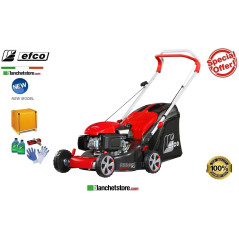 Rasaerba a scoppio Efco LR 44 PK Comfort Plus Motore Emak K 605 OHV Taglio 41 cm Sacco Lt. 70