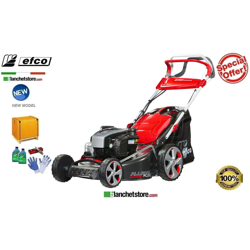 Lawn mower Efco LR 53 TBXE Allroad Plus 4 Engine Brigge & Stratton 675iS OHV Cutting width 51cm -With collection bin 70Lt