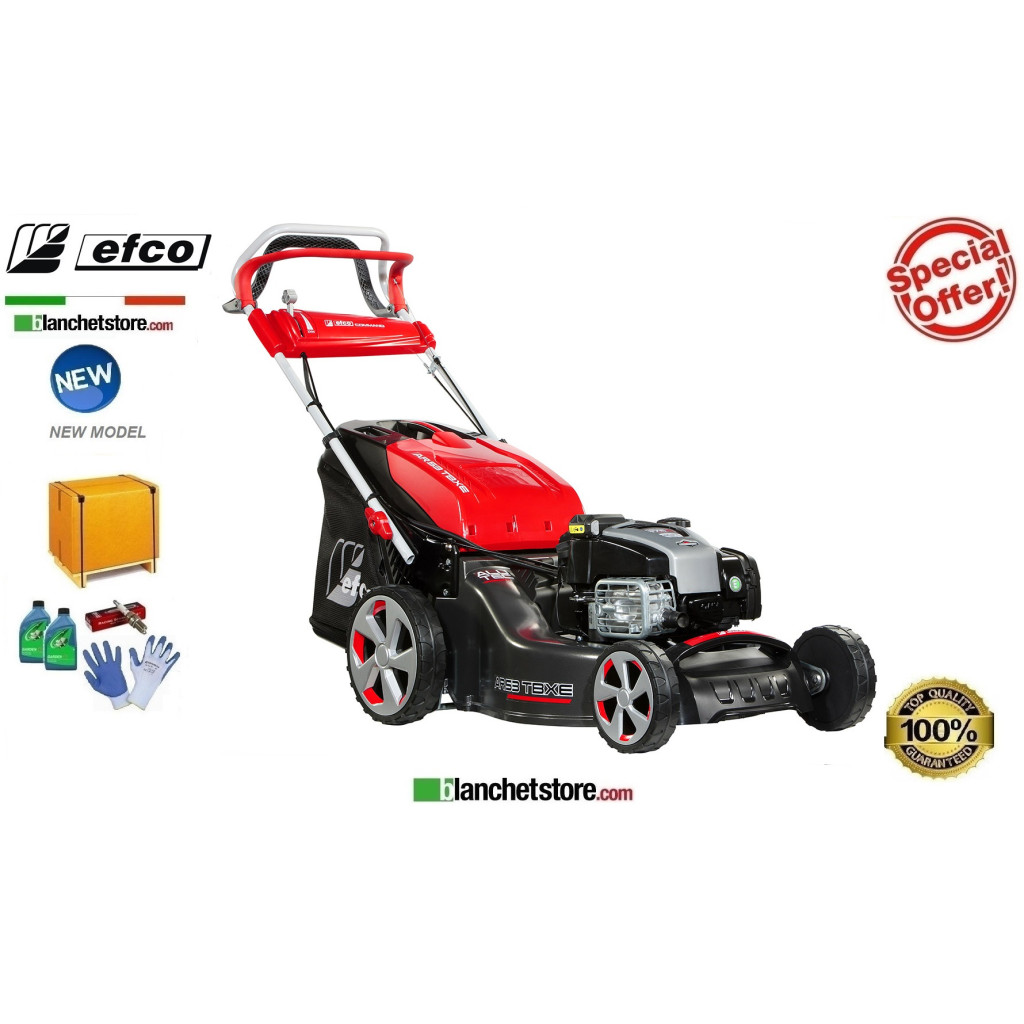 Lawn mower Efco AR 53 TBXE Allroad Alluminium Engine Brigge & Stratton 675iS Cutting width 51cm -With collection bin 80Lt