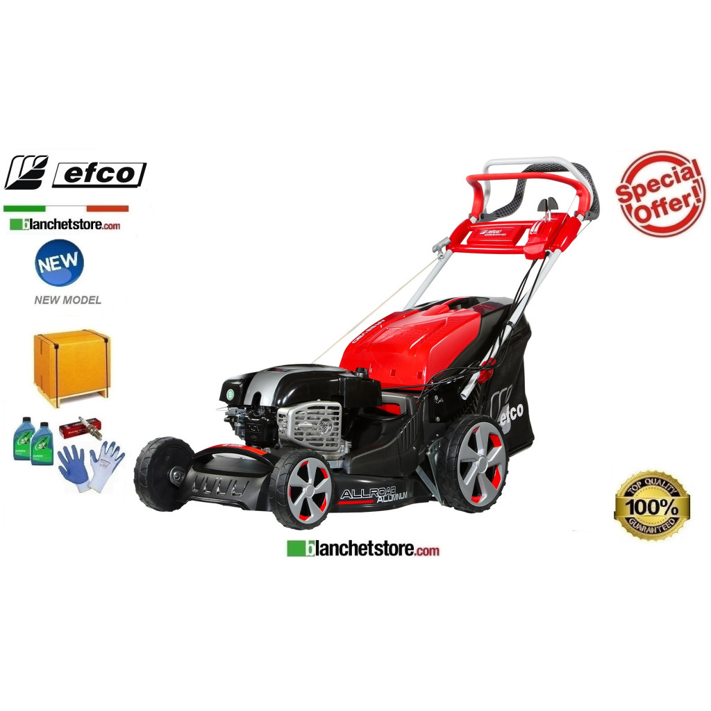 Lawn mower Efco AR 53 VBD Allroad Alluminium Engine Brigge & Stratton 750EX Cutting width 51cm -With collection bin 80Lt