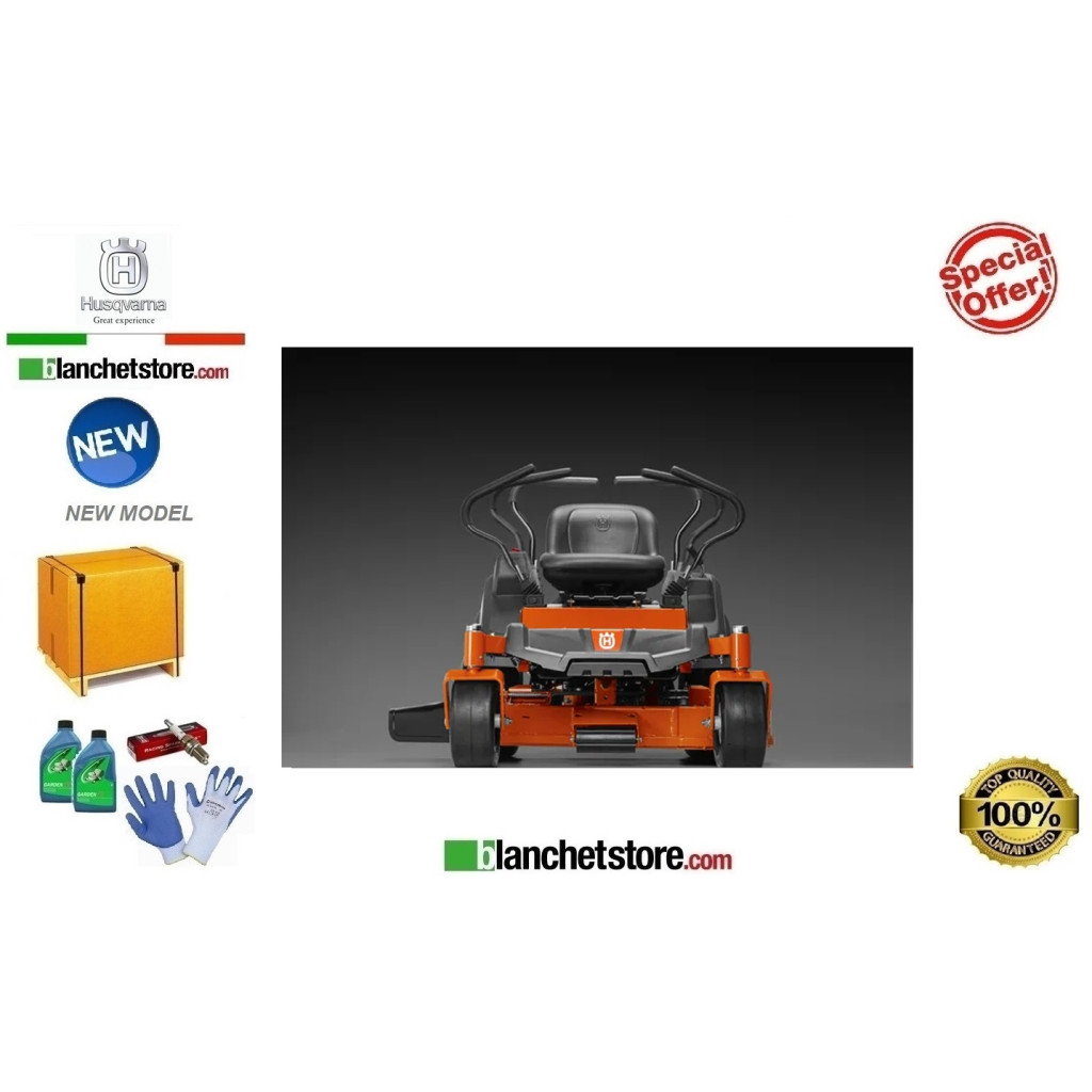 Tracteur Husqvarna Zero-Turn Z242F Moteur bicylindrique Kawasaki FR651V coupe 107  22HP