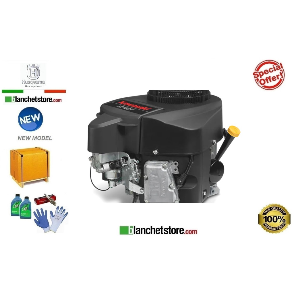 Tracteur Husqvarna Zero-Turn Z242F Moteur bicylindrique Kawasaki FR651V coupe 107  22HP