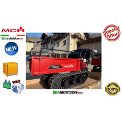 WHEELBARROW MINI TRANSPORTER MCH T500H Honda GX200 500 KG Manual Tipping Manual Start