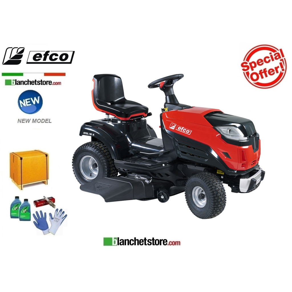 Trattorino Efco EF 109L/16 K idrostatico 452cc Taglio 108 cm