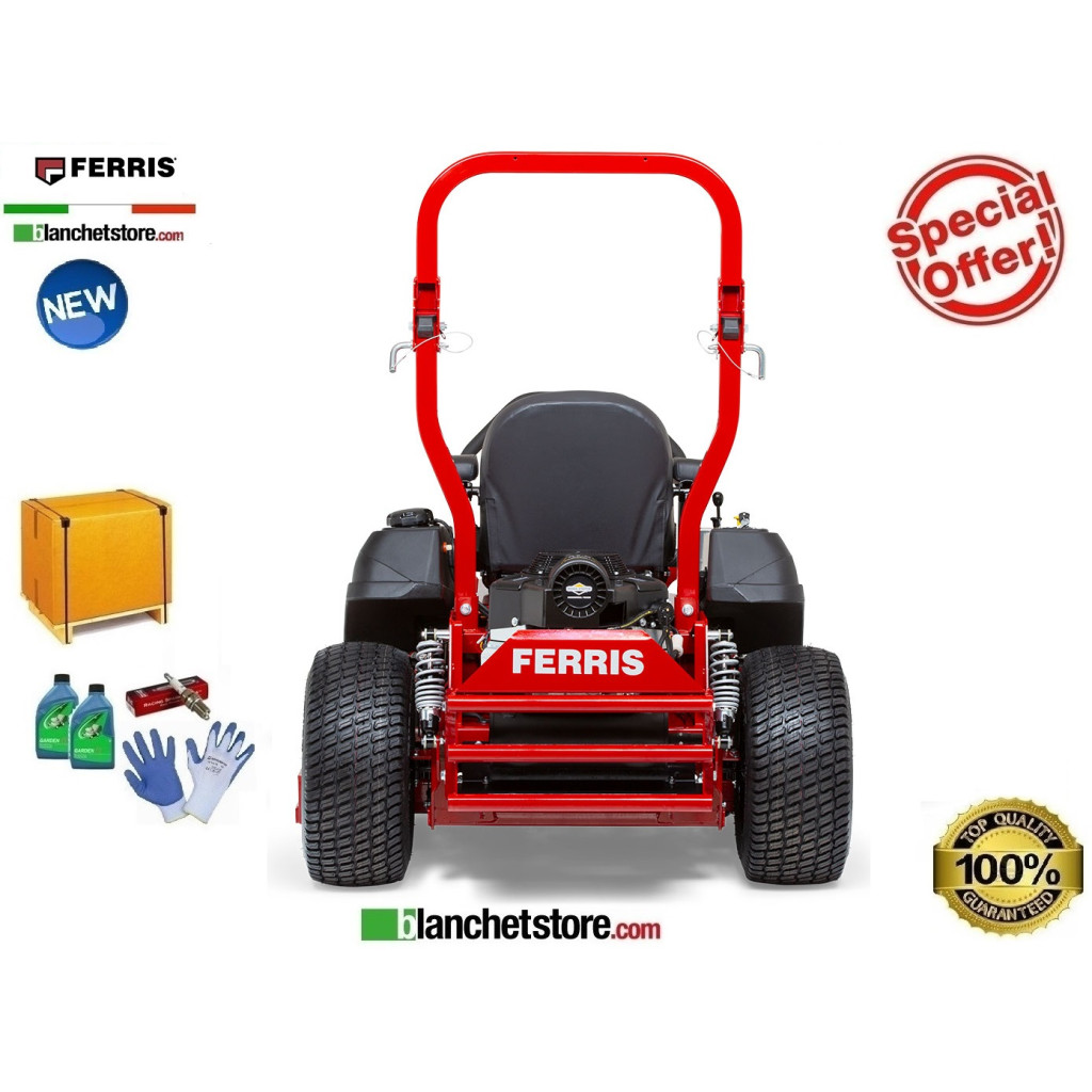 Tracteur Ferris Zero-Turn ISX800 Moteur bicylindrique Brigge & Stratton Commercial Series 810cc coupe 132  27HP