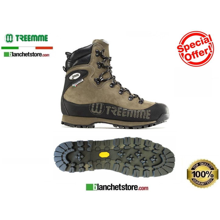 Chaussure de trekking Treemme 9591 N.38 en nabuck acquastop Vibram