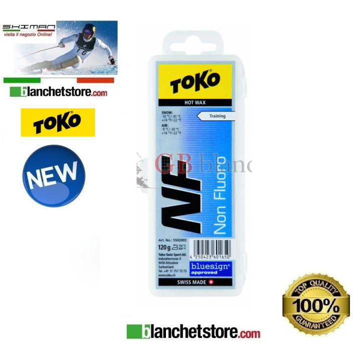 Fart Toko NF Hot Wax blister 120 gr -BLU