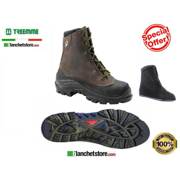 Chaussure après-ski Treemme 4x4 TRIAL 076 N.35-36 en cuir avec coque en PU