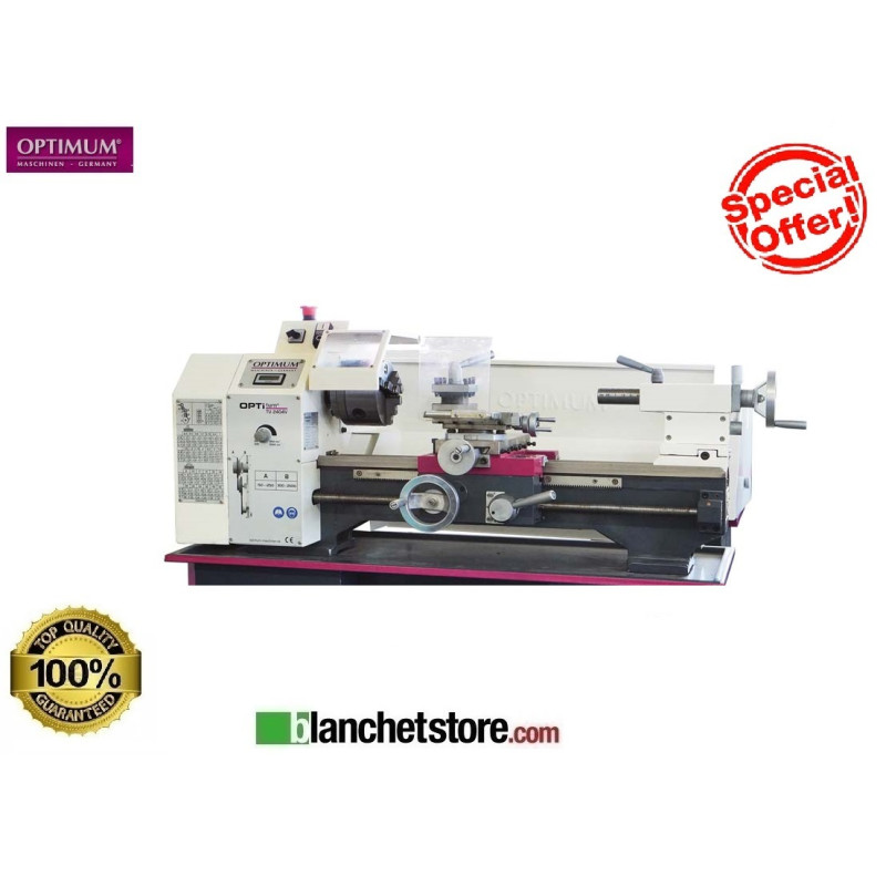 TORNIO PARALLELO DI PRECISIONE OPTIMUM TU 2406V VARIO 250X550MM