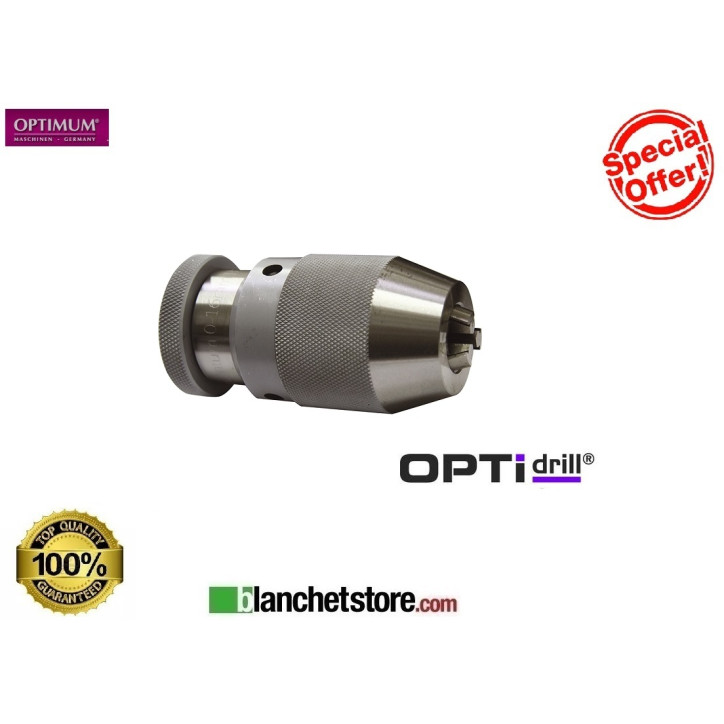 OPTIMUM PRECISION KEYLESS CHUCK 0-10 mm B16 3050610