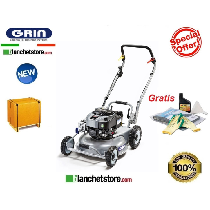 TONDEUSE A GAZON GRIN PM 46A PRO TRACTEE SANS RAMASSAGE PROFESSIONALMOTEUR BRIGGE & STRATTON 8.50PXi