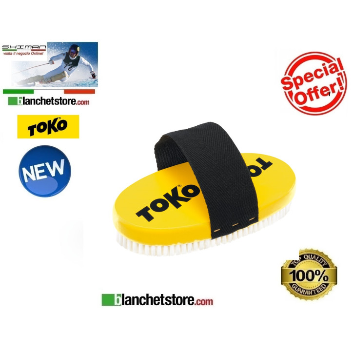 Brush oval for ski and snow Toko NYLON