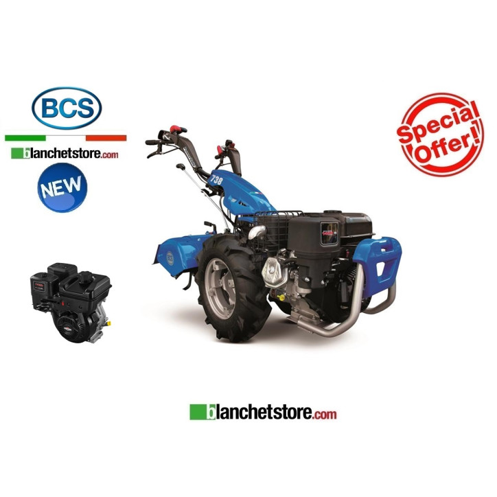 Motoculteur BCS 738 moteur B&S 1450V + fraise 66 cm 9.5HP