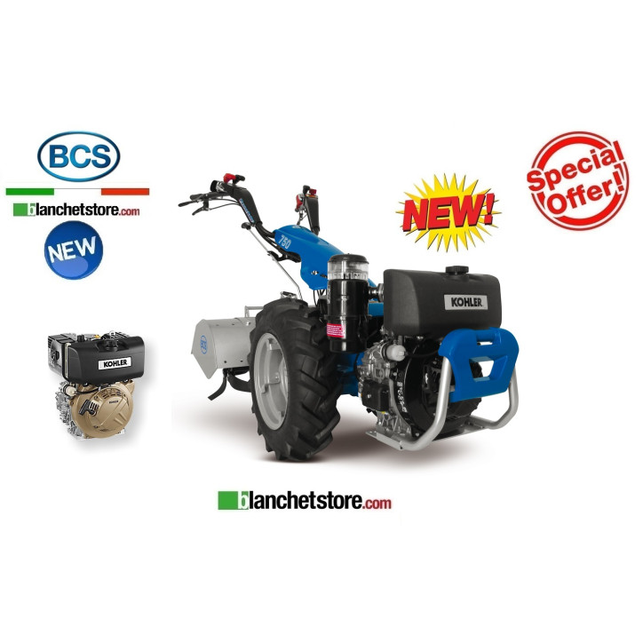 Motoculteur BCS 750 DIESEL Koeler KD440 + fraise 85L 12HP