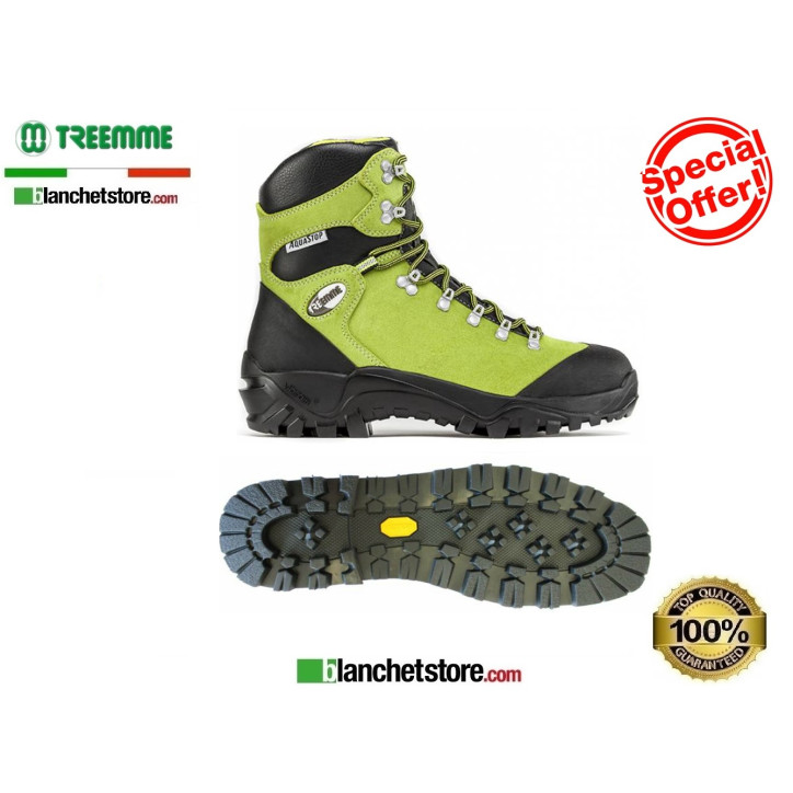 Treemme Trekking in nabuck 91524/1 N.44 acquastop lining Green