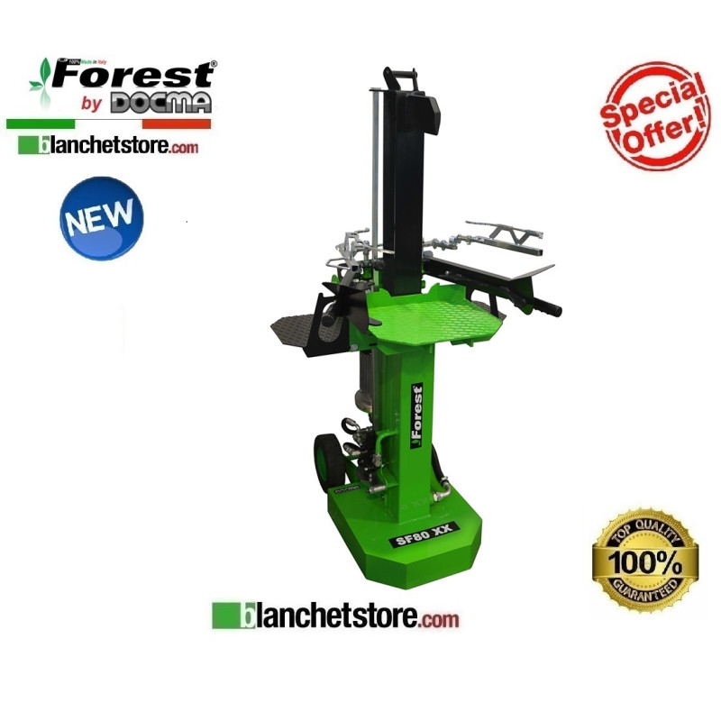 Spaccalegna elettrico Forest SF 80 380/4 Volt 4hp 8Ton