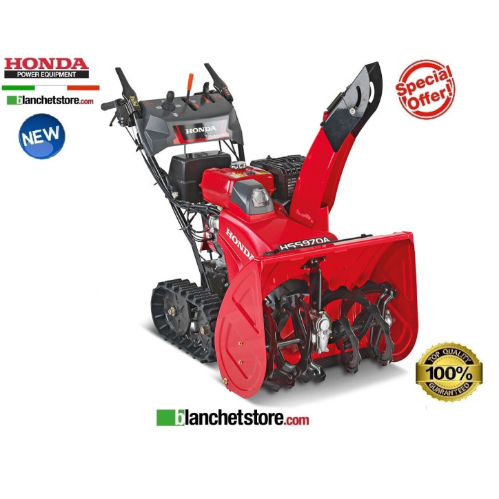 Fraise a neige Honda chenilles HSS 970A ETD Demarrage Electrique