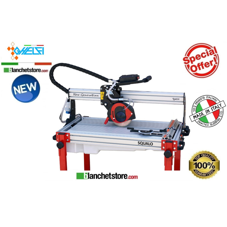 Tile cutter electric GHELFI SQUALO100 with disk d.180 220V