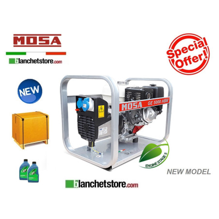 Generatore Mosa gruppo elettrogeno GE 5000 HBM Honda GX270