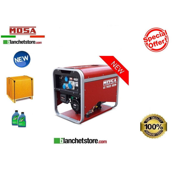 Mosa generator GES 7000 BBM B&S XR 2100