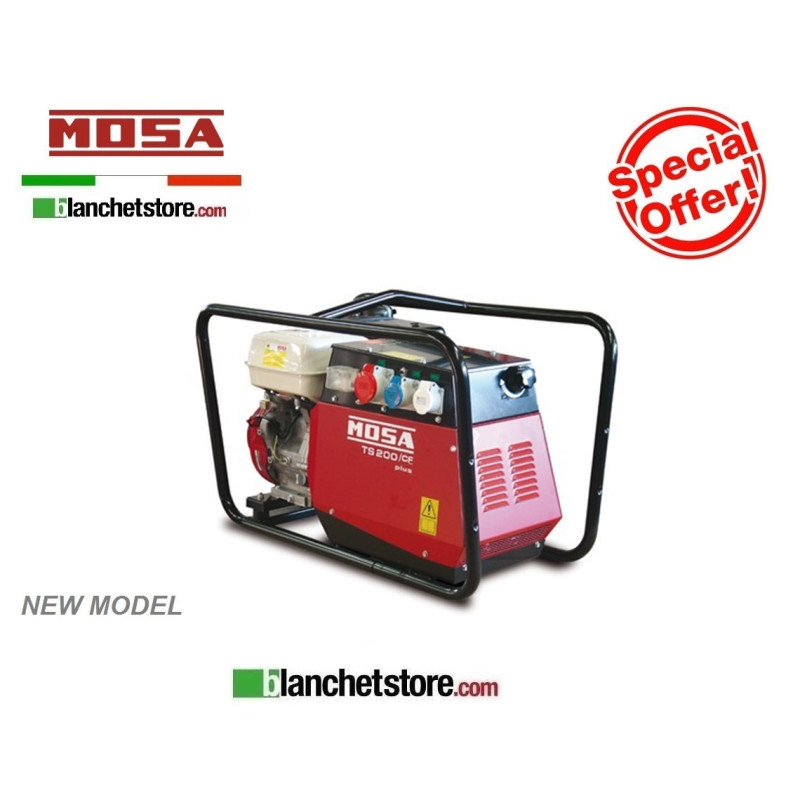 Motosaldatrice Mosa TS200 BS/CF Honda GX390