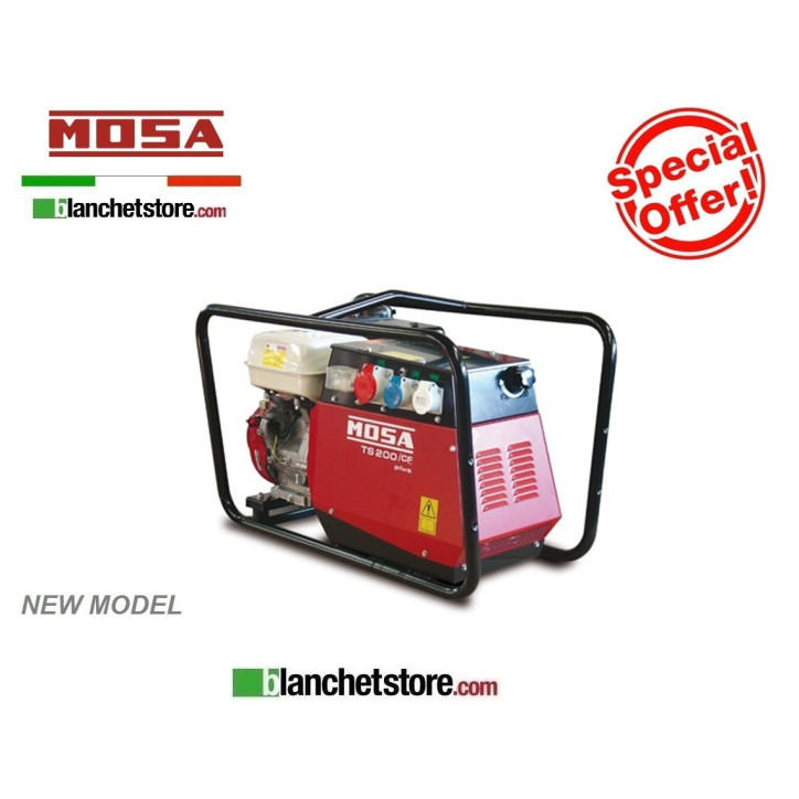 Welder generator Mosa TS200 BS/CF Honda GX390