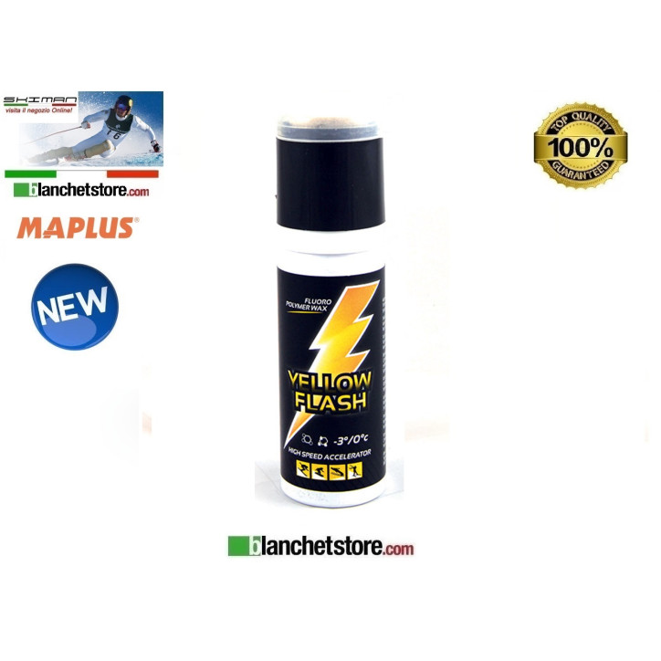 WAX YELLOW FLASH MAPLUS LIQUID ML 50 FLUORINATED MW0622N