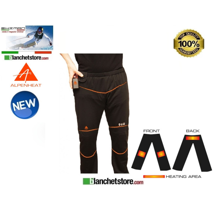 Alpenheat Heated Trousers Black FIRE-PANTLINER Tg. L