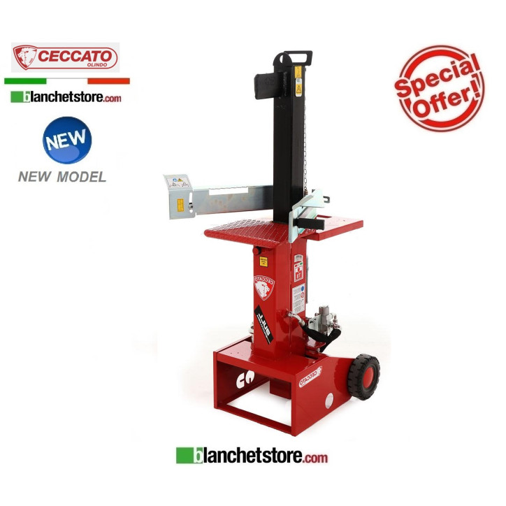 Wood-splitter electric Ceccato Olindo BULL SPLE8 220 VOLT 8 TON 3HP